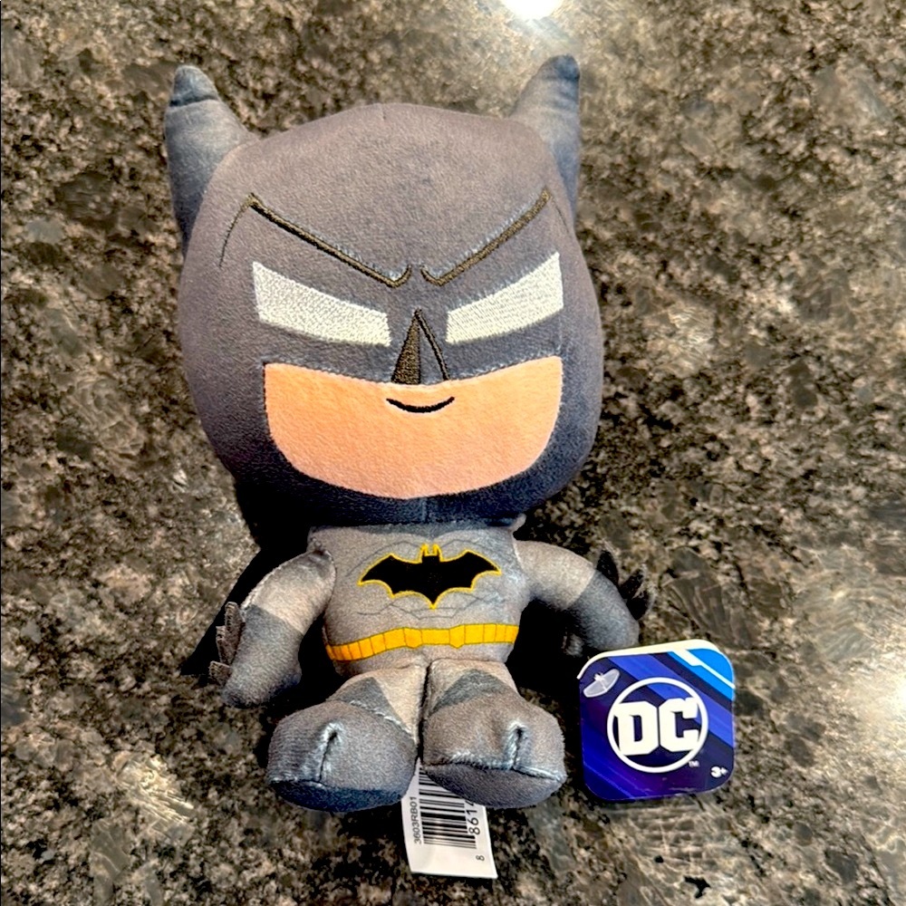 DC Gray Batman Stuffed Animal